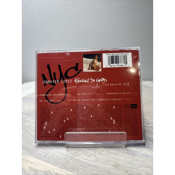 Jennifer Lopez – Feelin’ So Good (CD Single, 2000, Epic – Remixes feat. Big Pun - Picture 2 of 5
